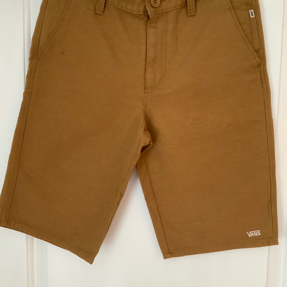 Vans Off The Wall Brown Heavy Cotton Skate Shorts Men’s 28